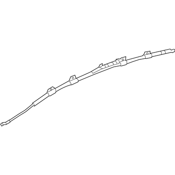 5057852AD Mopar Right Side Curtain Roof Airbag Illustration 1 of 1