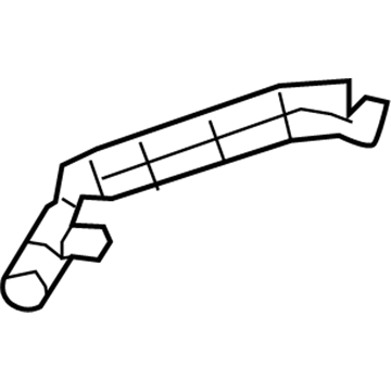 68155078AD Mopar Rear Seat Air Bag Illustration 1 of 1