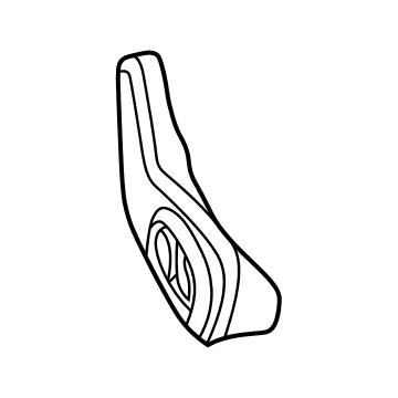 6MJ76DX9AA Mopar Front Seat Shield Illustration 1 of 1