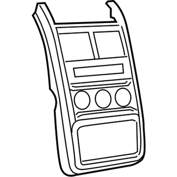 1MU05DK7AA Mopar BEZE-Instrument Panel Illustration 1 of 1