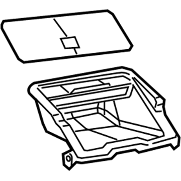 Mopar 1HN95DK7AD Storage Box/Bin 1HN95DK7AD Mopar Storage Box/Bin Illustration 1 of 1