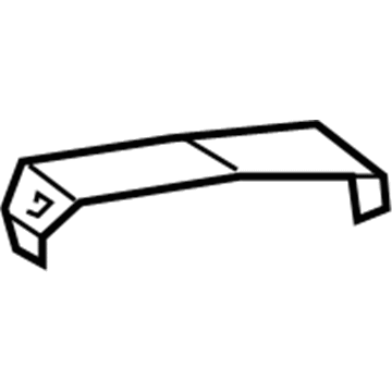 Mopar 1LS04XDVAA Cover-Steering Column Gap 1LS04XDVAA Mopar Cover-Steering Column Gap Illustration 1 of 1