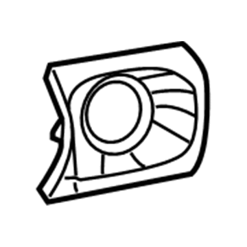 Mopar 1KV12XDVAA Ignition Switch Bezel 1KV12XDVAA Mopar Ignition Switch Bezel Illustration 1 of 1