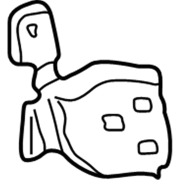 55177026AC Mopar Door Hinge Illustration 1 of 1