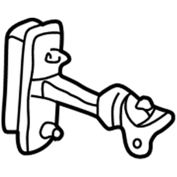 Jeep Liberty Door Check - 55177028AC