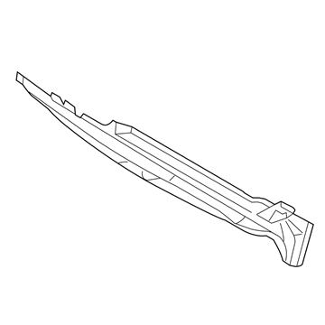 5104166AA Mopar Side Cargo Door Pillar Illustration 1 of 1