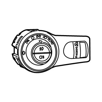 2022 Chrysler Pacifica Headlight Switch - 68154356AE