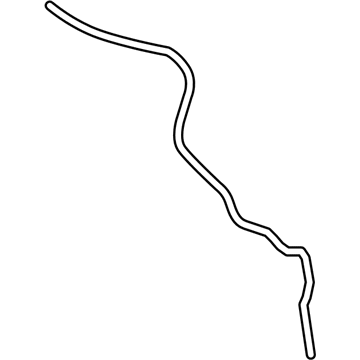 5160043AB Mopar Sunroof Drain Hose Illustration 1 of 1