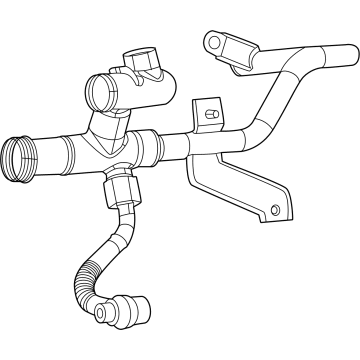 68348209AA Mopar Tube-Water Pump Illustration 1 of 1