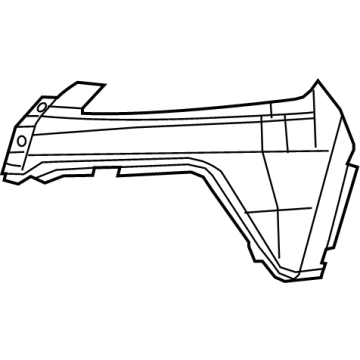 2018 Jeep Cherokee Bumper - 5LT11TZZAE