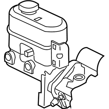 68001251AB Mopar Bracket-Brake Booster Illustration 1 of 1