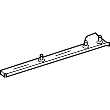 Mopar 5122081AA Bracket-Roof 5122081AA Mopar Bracket-Roof Illustration 1 of 1