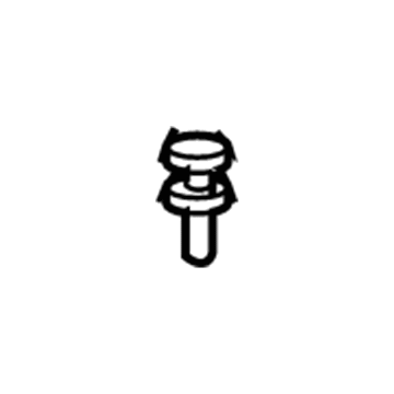 Mopar 6036401AA Screw 6036401AA Mopar Screw Illustration 1 of 1