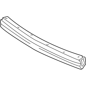 5288566 Mopar Rear Bumper Reinforcement Illustration 1 of 1