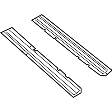 68082295AB Mopar Floor Pan Reinforcement Illustration 1 of 1