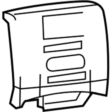 1EA951J8AC Mopar Instrument Panel Bezel Illustration 1 of 1