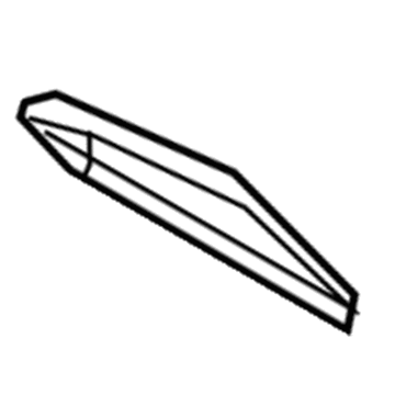 1EB09XDVAA Mopar Instrument Panel End Cap Illustration 1 of 1