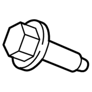 6508913AA Mopar Hexagon Head Screw Illustration 1 of 1