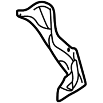 2006 Chrysler Sebring Wheelhouse - 4878381AD