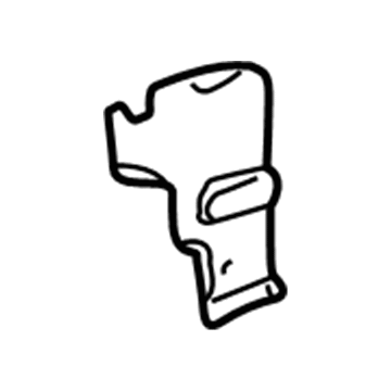 5256573AB Mopar Quarter Inner Panel Illustration 1 of 1