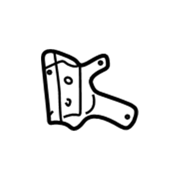 4880064AC Mopar Bracket-Quarter Inner Illustration 1 of 1