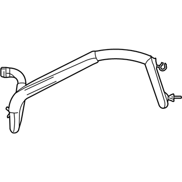 5058095AD Mopar Heater Supply Hose Illustration 1 of 1