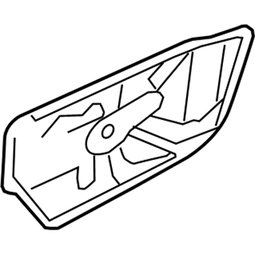 68195953AA Mopar Carrier Plate Panel Illustration 1 of 1