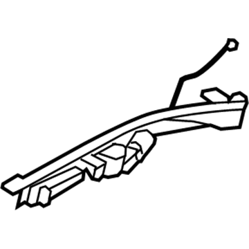 68067846AF Mopar Power Sliding Door Track Illustration 1 of 1