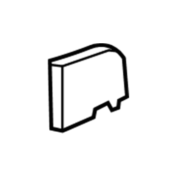 5020745AA Mopar Pad-Sliding Door Illustration 1 of 1