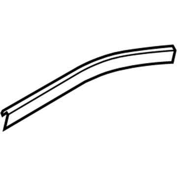 4894912AC Mopar Sliding Door Track Illustration 1 of 1