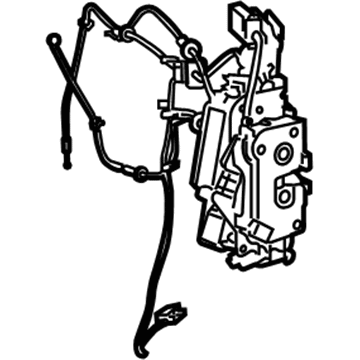 Dodge Grand Caravan Door Lock Actuator - 68030378AG