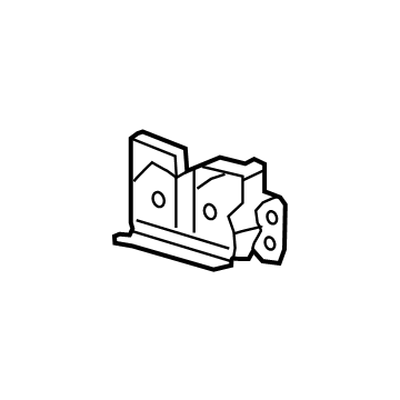 Mopar 68237159AB Hood Latch 68237159AB Mopar Hood Latch Illustration 1 of 1