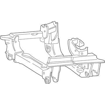 Mopar 52129013AE Front Suspension Crossmember 52129013AE Mopar Front Suspension Crossmember Illustration 1 of 1