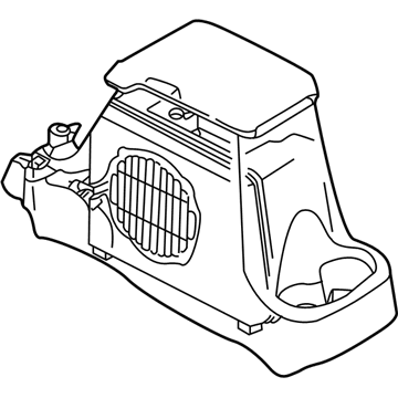5HE63XDVAE Mopar Door-Center Console Storage Illustration 1 of 1
