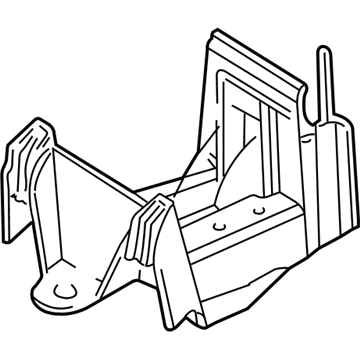 4868278AC Mopar Module Bracket Illustration 1 of 1
