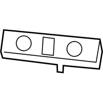 1DN87BD3AB Mopar Latch-GLOVEBOX Door Illustration 1 of 1