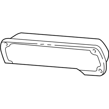 Mopar 53020609 Cylinder Head Cover 53020609 Mopar Cylinder Head Cover Illustration 1 of 1