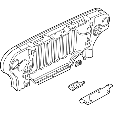 55174594AG Mopar Radiator Closure Panel Illustration 1 of 1