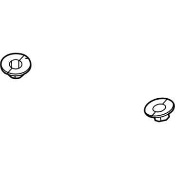 6510210AA Mopar Hexagon Nut Illustration 1 of 1