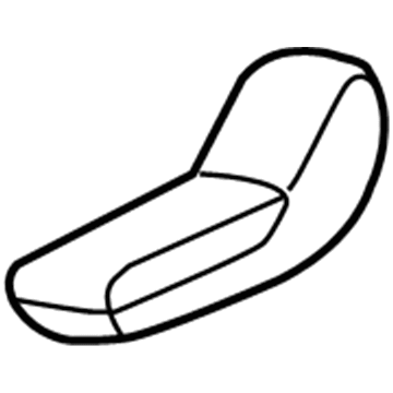1HU611T1AA Mopar Rear Seat Armrest Illustration 1 of 1