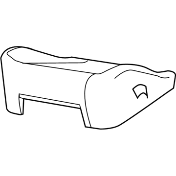 1HV121T1AA Mopar Second Row Rear Seat-Seat Cushion Cover Illustration 1 of 1