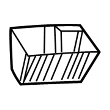 Mopar 68042520AA Storage Bin 68042520AA Mopar Storage Bin Illustration 1 of 1