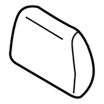 6MJ13LV5AA Mopar HEADREST-Second Row Illustration 1 of 1