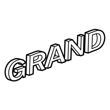 Jeep Emblem - 68638530AA