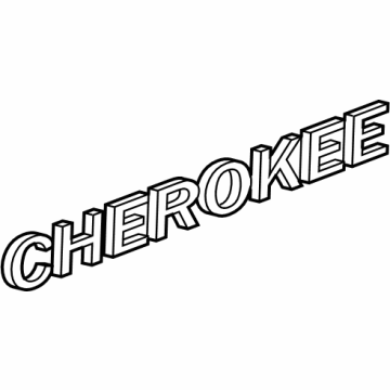 Jeep Grand Cherokee WK Emblem - 68638512AA