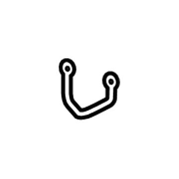 Mopar 55346928AC STRIKER-Hood Latch 55346928AC Mopar STRIKER-Hood Latch Illustration 1 of 1