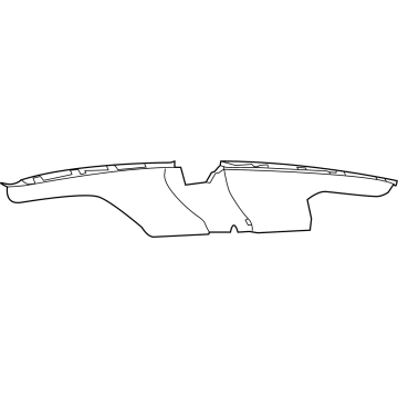 68110727AD Mopar Defroster Duct Illustration 1 of 1