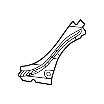 68028872AA Mopar Reinforcement C Pillar Illustration 1 of 1