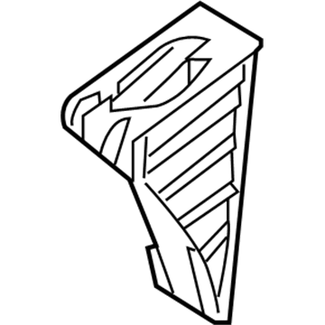 68007091AA Mopar Bumper Illustration 1 of 1