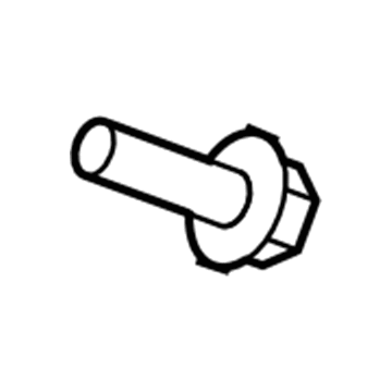 6104368AA Mopar Bolt-HEXAGON Head Illustration 1 of 1